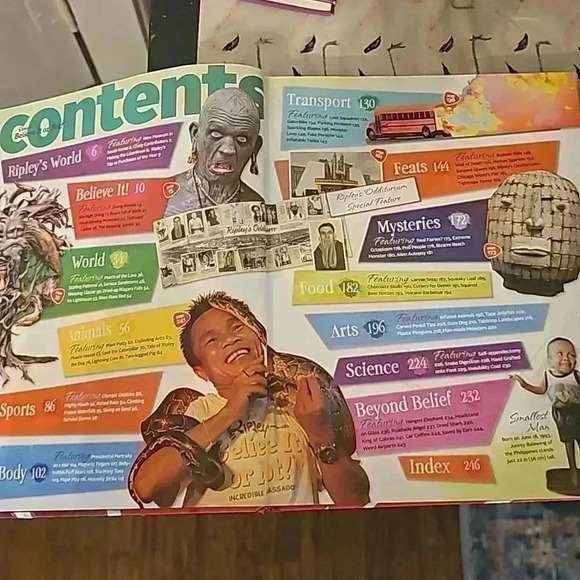 Ripley's Believe It or Not! Strikingly True Book - Random Fact Book - Picture 4 of 4